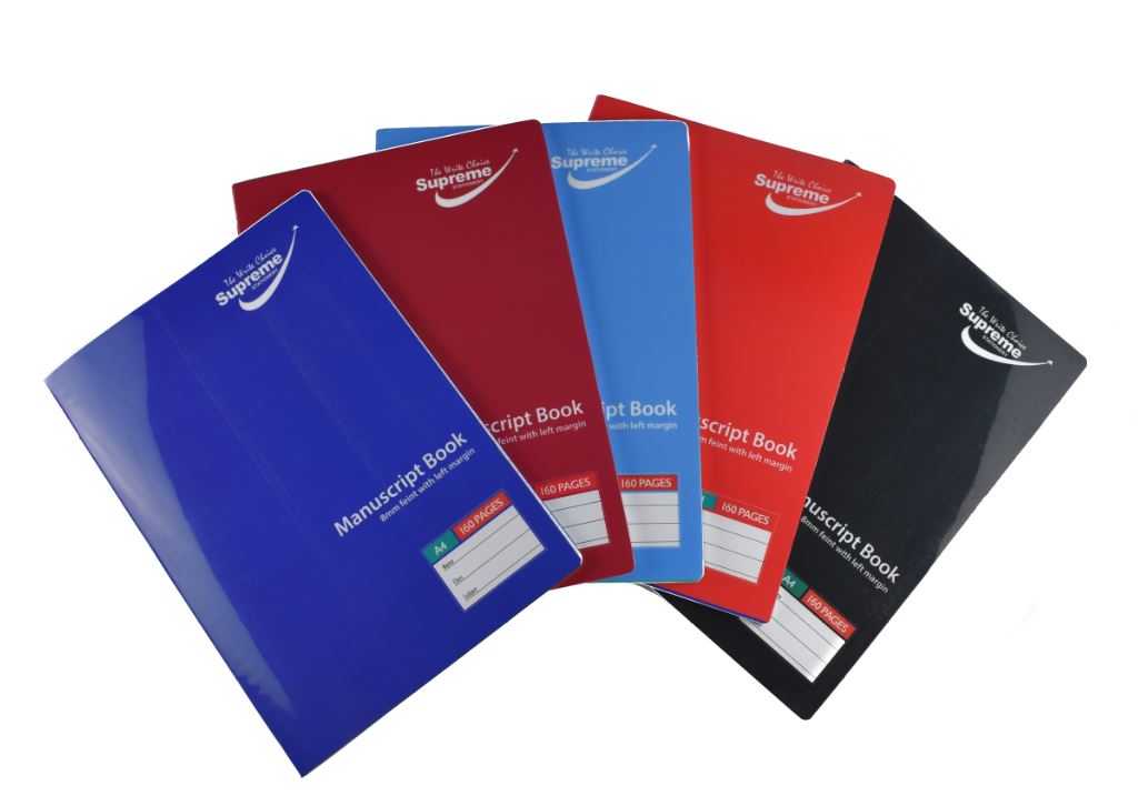 MANUSCRIPT COPY A4 PP 160PG PACK OF 5 The Shelf Schoolbooks Online