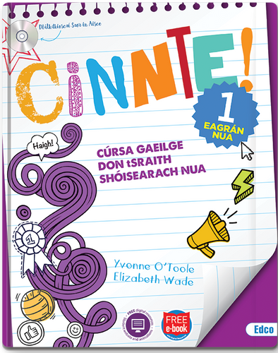 Cinnte 1 - Eagran Nua - TEXTBOOK ONLY - USED