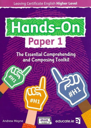 Hands-On Paper 1 - Leaving Certificate English Higher Level. USED BOOK