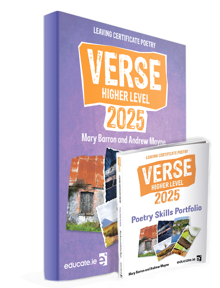 Verse 2025 - Leaving Cert English Higher Level Poetry + FREE Portfolio
