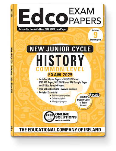 Exam Papers 2025 - Junior Cycle - History - Common Level