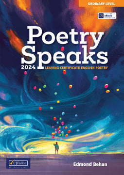 Poetry Speaks 2024 Ordinary Level English Leaving Certificate