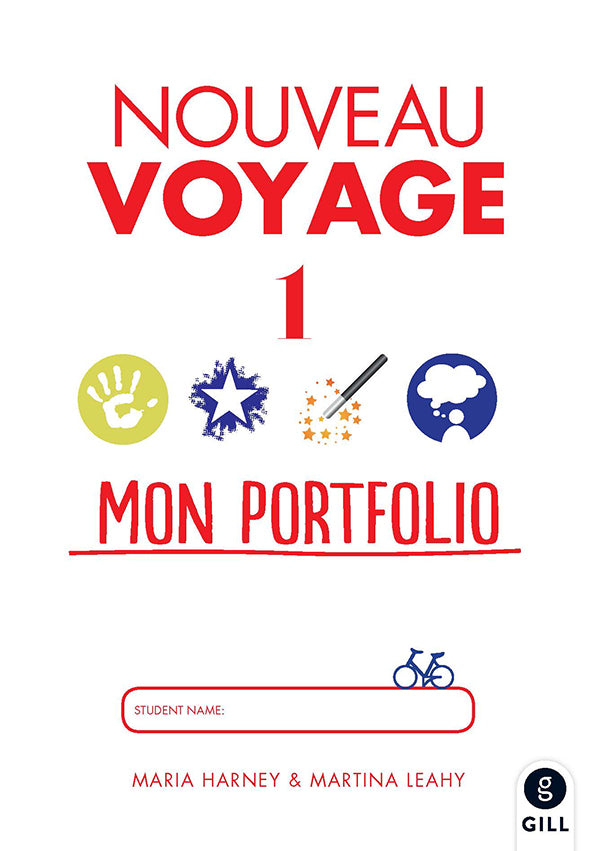 Nouveau Voyage 1 Mon Portfolio Booklet French for Junior Cycle