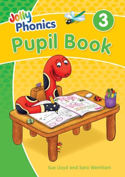 Jolly Phonics Pupil Book 3 - Colour In Precursive Letters