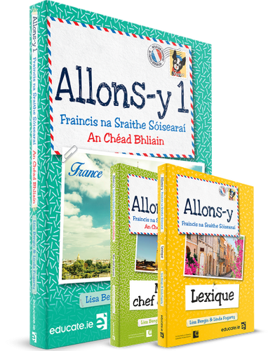 As Gaeilge Allons-y 1 - pack - Irish version