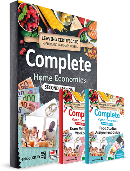 Complete Home Economics (Updated 2nd Edition) & Food Studies Assignment Guide & Exam Skillbuilder Workbook - pack
