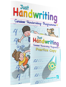 Just Handwriting - Junior Infants Cursive + Practice Copy