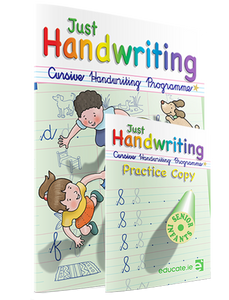 Just Handwriting - Senior Infants Cursive + Practice Copy
