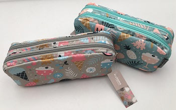 DOUBLE PENCIL CASE ICE CREAM