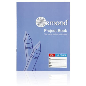 Ormond 40pg No. 15A  Project Book