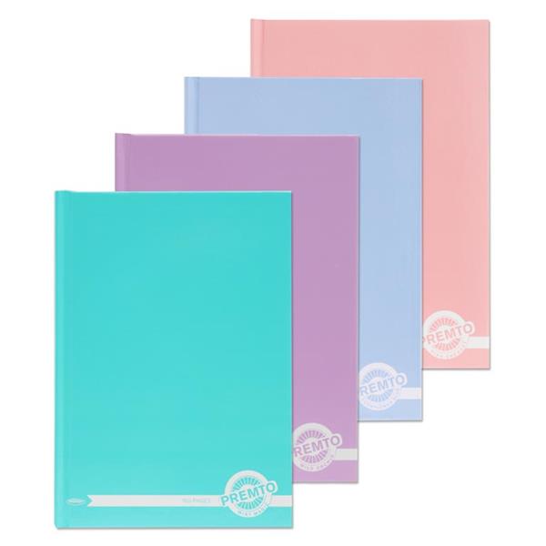 A5 Hardback pastel colours