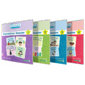 Starlight - Senior Infants - Foundation Level Readers 1-4 Pack