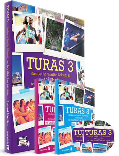Turas 3 - Junior Cycle Irish plus Portfolio and Activity book - 1st edition
