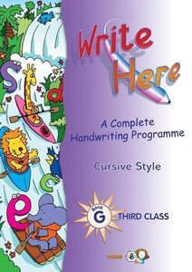 Write Here G - 3rd Class (Cursive Style)