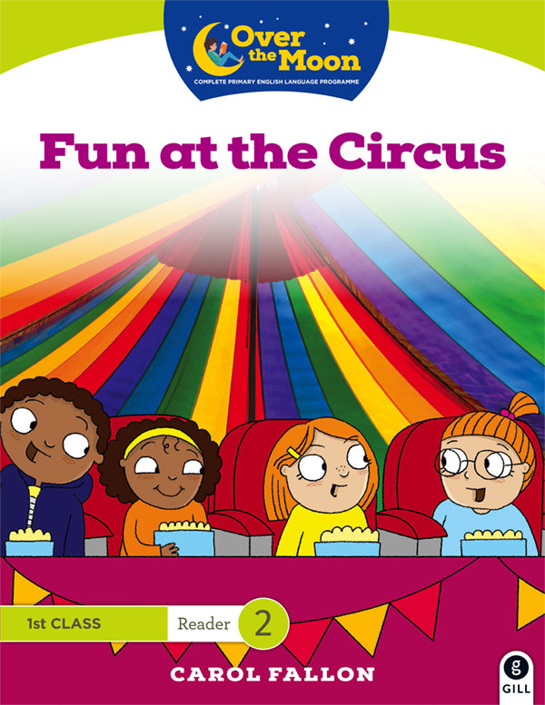 Over the Moon - Fun at the Circus - used book - SALE -