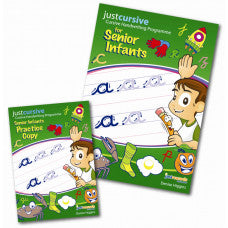 Just Cursive Handwriting Senior Infants (Book & Practice Copy Set)