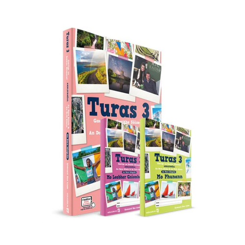Turas 3 - Junior Cycle Irish plus Portfolio and Activity book - 2nd edition